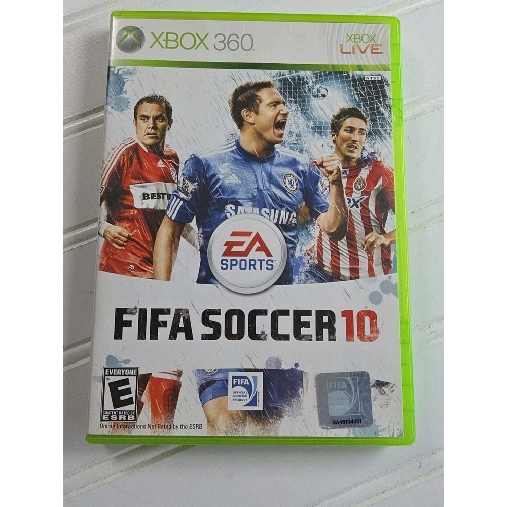 FIFA Soccer 10 - Xbox 360 Game INSERTS INCLUDED‎